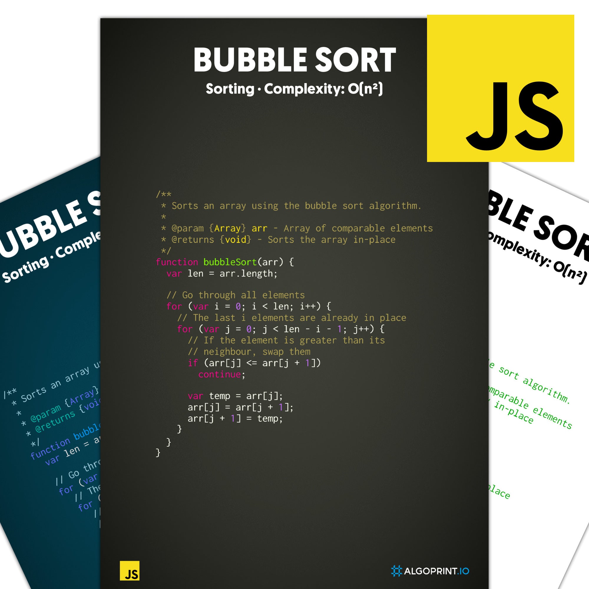 Bubble Sort - JavaScript