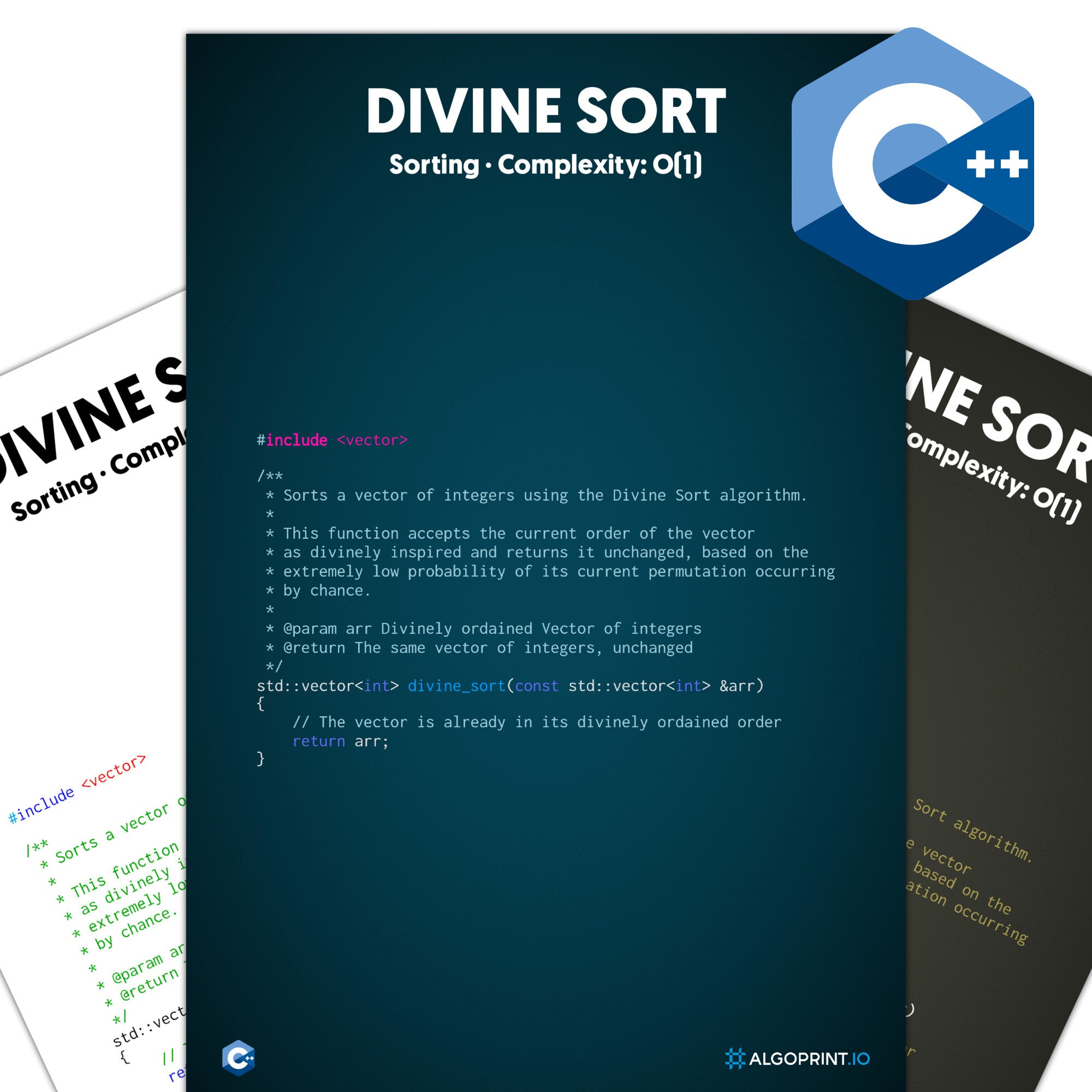 Divine Sort - C++