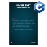 Divine Sort - C++