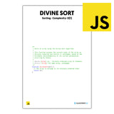 Divine Sort - JavaScript