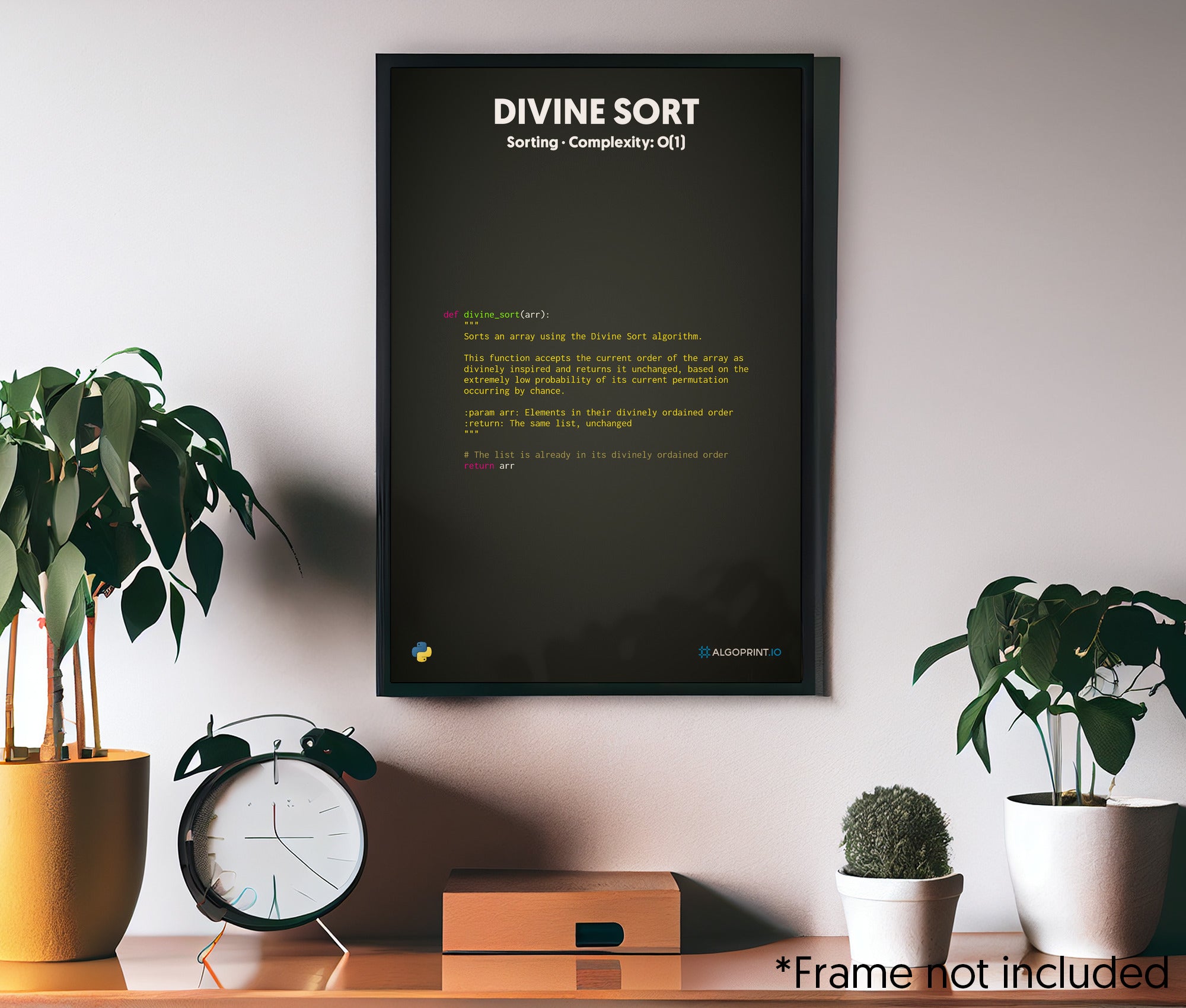 Divine Sort - Python