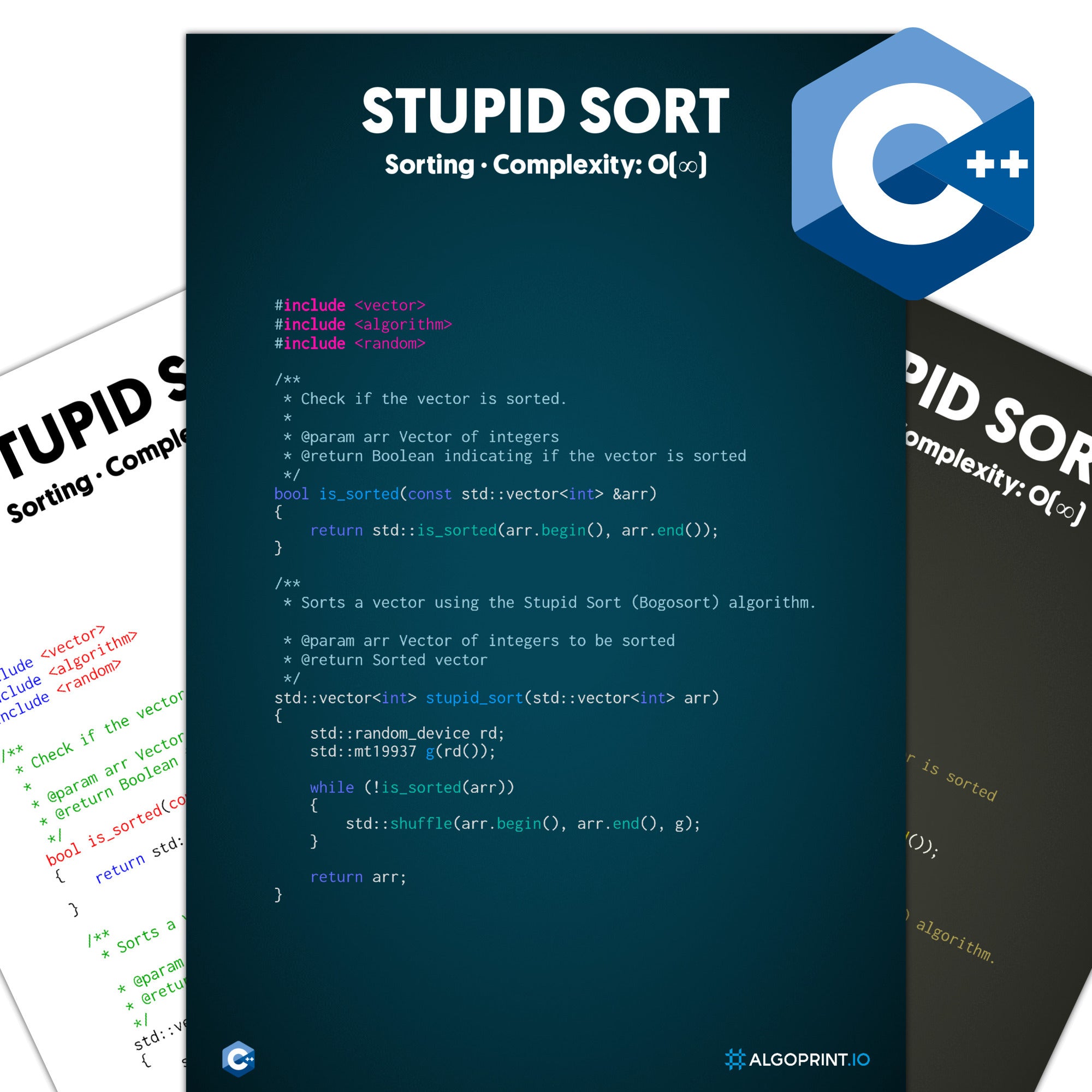 Stupid Sort - C++